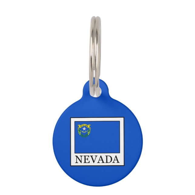 Placa Para Mascotas Nevada (Anverso)