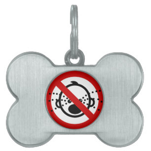 Placa Para Mascotas NO Llanores ⚠ Letrero de Aeropuerto Tailandés ⚠