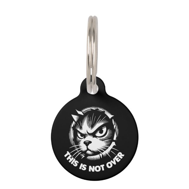 Placa Para Mascotas No Más de 1 (Anverso)