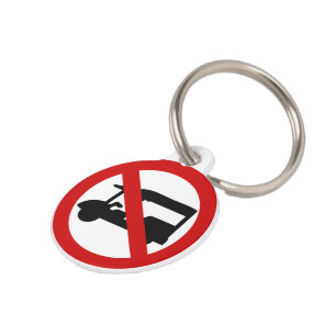 Placa Para Mascotas NO TAXI ⚠ Tk-Tuk ⚠