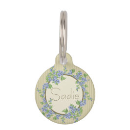 Placa Para Mascotas Nombre de mascota femenino y adorable e informació