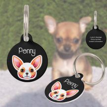 Nombre de Perro Cachorro Chihuahua Personalizado