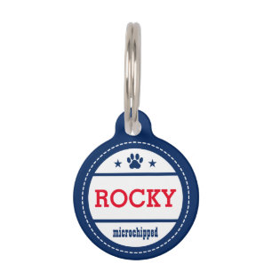 Placa Para Mascotas Nombre de perro microchito Llamar a mi gente