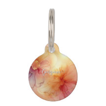Nombre personalizado Engranaje Raspberry Floral Al