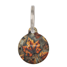 Nombre personalizado Grungy Hojas industriales oto