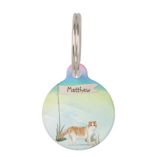 Placa Para Mascotas Nombre personalizado Mascota de gatos de recambio 