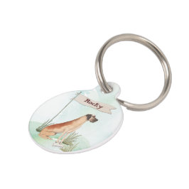 Placa Para Mascotas Nombre personalizado Perro Mascota grande danés