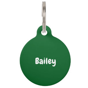 Placa Para Mascotas Nombre personalizado personalizado Foto Forrest Gr
