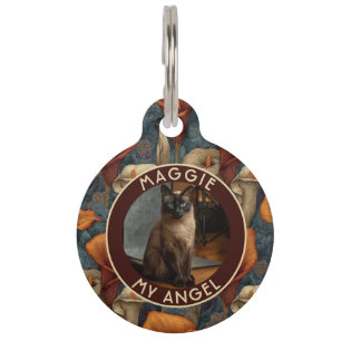 Placa Para Mascotas Nombre personalizado regalo para mamá de perro imp