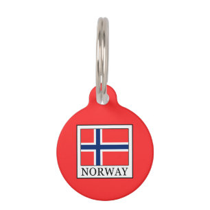 Placa Para Mascotas Noruega