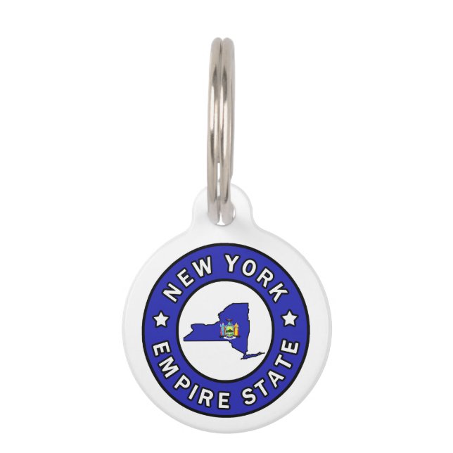Placa Para Mascotas Nueva York (Anverso)