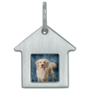 Placa Para Mascotas ¡NUEVO! Etiqueta de mascota - Enmarcado premium - 