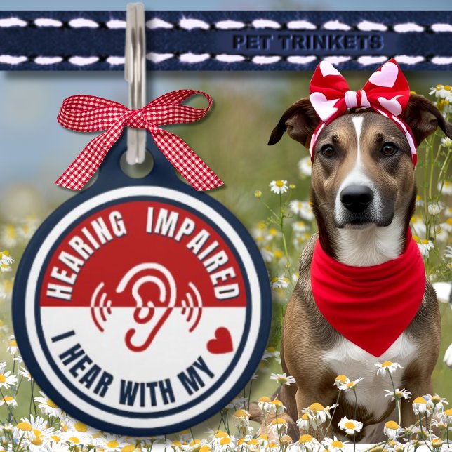 Placa Para Mascotas Oír Con El Corazón (Subido por el creador)