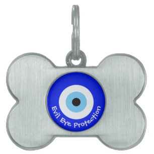 Placa Para Mascotas Ojo del mal griego