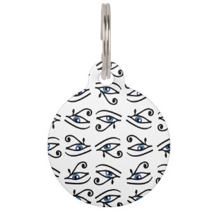 Placa Para Mascotas Ojo egipcio de Horus o wadjet