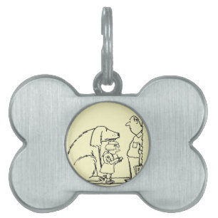 Placa Para Mascotas Ordenando cookies