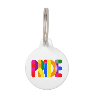 Placa Para Mascotas Orgullo en el diseño