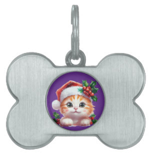 Placa Para Mascotas Ornamento de gato para Navidades de regalo - Regal