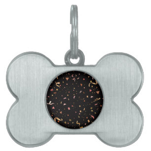 Placa Para Mascotas Ornamentos de celebración 2