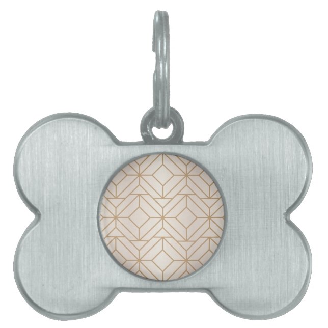 Placa Para Mascotas Ornamentos de lujo 29 (Frente)