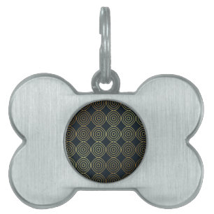 Placa Para Mascotas Ornamentos de lujo 38