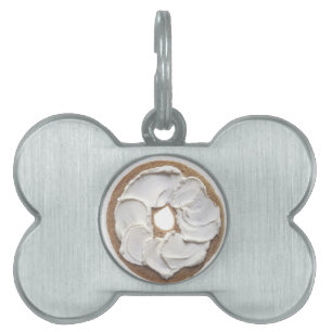 Placa Para Mascotas Panecillo con el queso cremoso