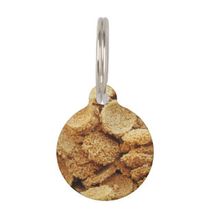 Placa Para Mascotas Pasteles de arroz inflado ~ Platos dulces asiático