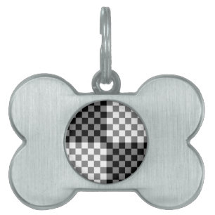PLACA PARA MASCOTAS PATRÓN DE COMPROBACIÓN
