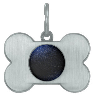 Placa Para Mascotas Patrón de degradado de brillo 4