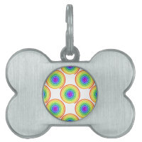 Patrón de espiral arcoiris