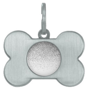 Placa Para Mascotas Patrón de gradiente de brillo 3