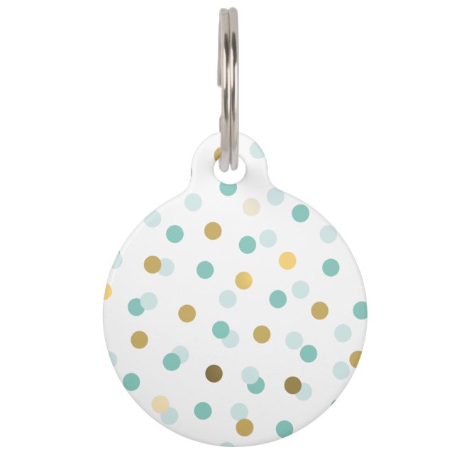 Placa Para Mascotas Patrón de moda de Eilin (Anverso)