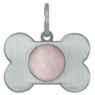 Placa Para Mascotas Patrón geométrico 27