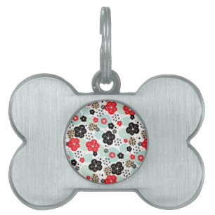 Placa Para Mascotas Patrones japoneses lindos diseño Case-Mate Funda p