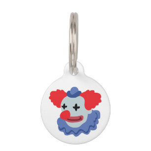 Placa Para Mascotas Payaso circo