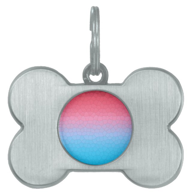 Placa Para Mascotas Paz ~ Sol (Frente)