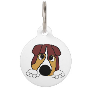 Placa Para Mascotas peeke red tri aussie