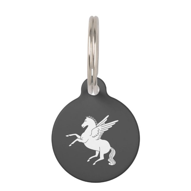 Placa Para Mascotas Pegaso (Anverso)