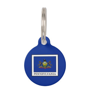 Placa Para Mascotas Pennsylvania