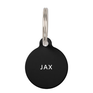 Placa Para Mascotas Percanto personalizado minimalista simple