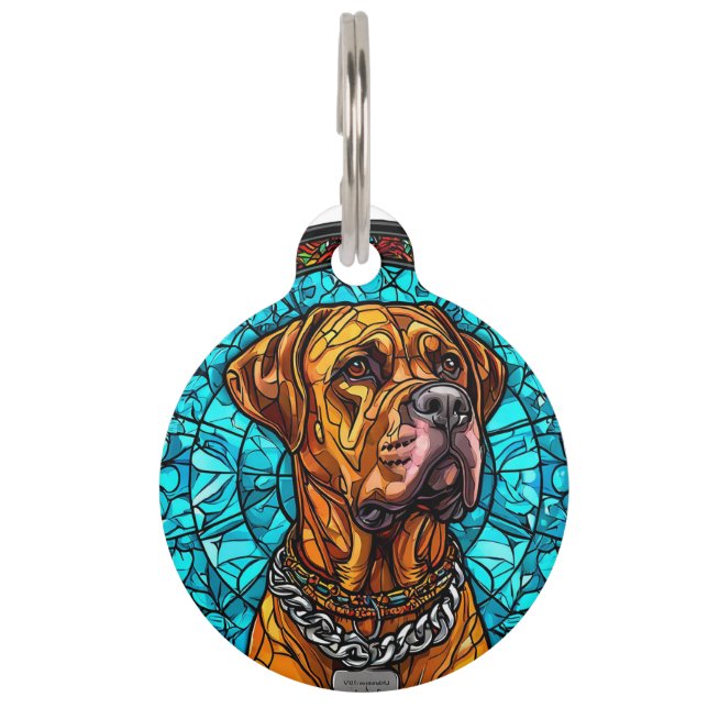 Placa Para Mascotas Perrito Adorable (Anverso)
