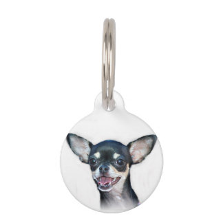 Placa Para Mascotas perro Chihuahua