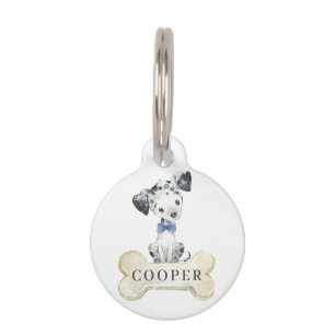 Placa Para Mascotas Perro de Cachorro de Dalmacia