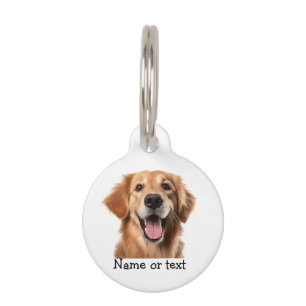 Placa Para Mascotas Perro de raza Retriever Dorado Mascota Animal