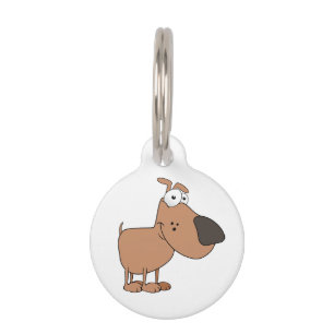Placa Para Mascotas Perro Lindo