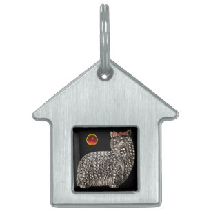 Placa Para Mascotas PERRO VICTORIANO RETRATA Terrier de Yorkshire