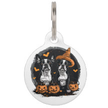 Perros de Halloween Boston Terrier