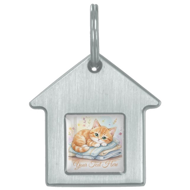 Placa Para Mascotas Personal Pet Tags (Frente)