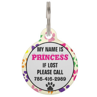 Placa Para Mascotas Personalizable