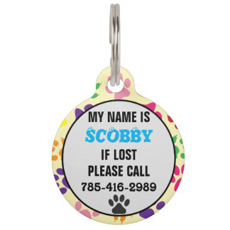 Placa Para Mascotas Personalizable